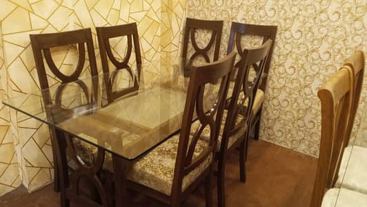 Dining Table /6 Seater Dining Table/Dining Table With Dining Chair