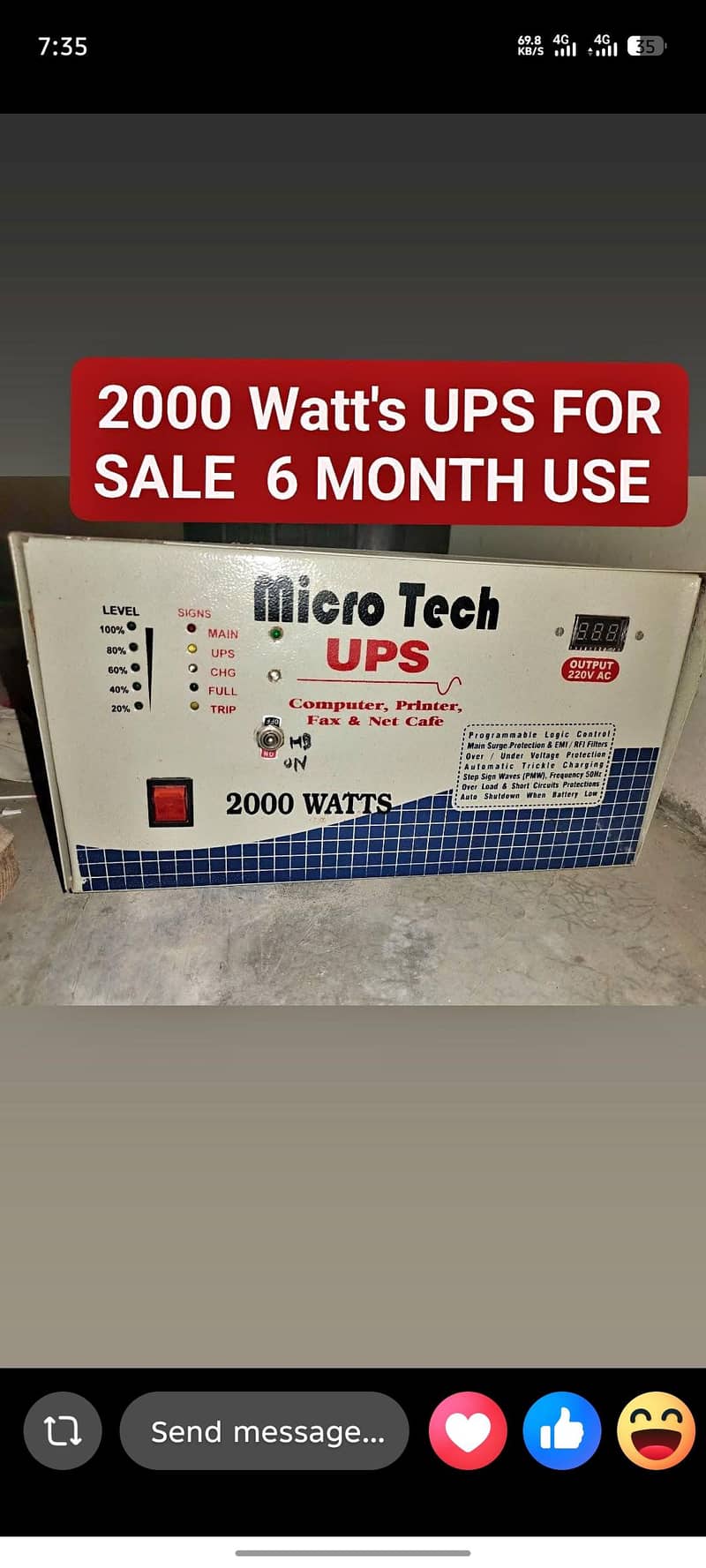 2000 watts 0