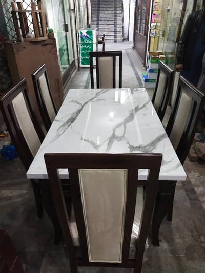 Dining Table - 8 Seater Dining Table - Dining Table With Dining Chair