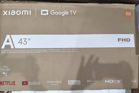 Xaiomi TV A 2026 43" Full HD(1080p) Latest Google TV New Box Pack