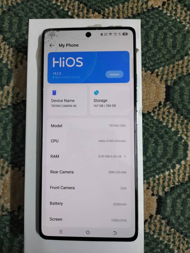 Tecno CAMON 40 4