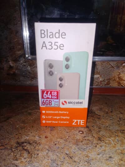 Zte Blade A35e urgent selll massege final rate ke liye 6 months used.