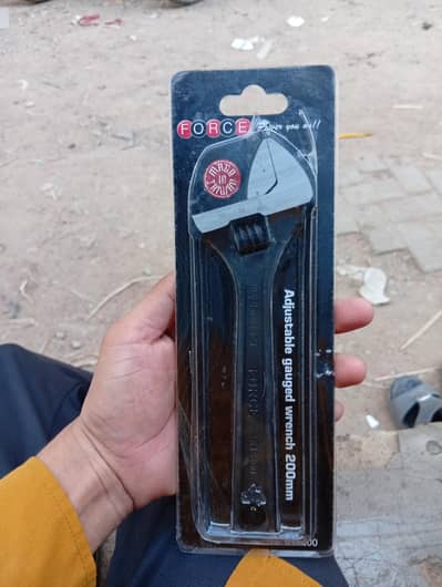 Force gauged wrench 200mm 8 inch