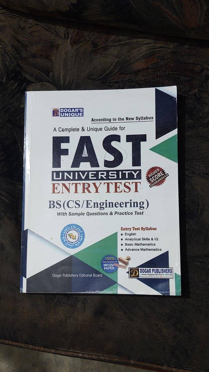 FAST Entry Test Prep Book 0