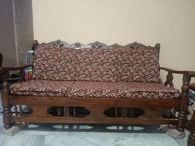 shesham wood sofa