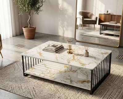 Center Table New Design available 3 by 5 fut size