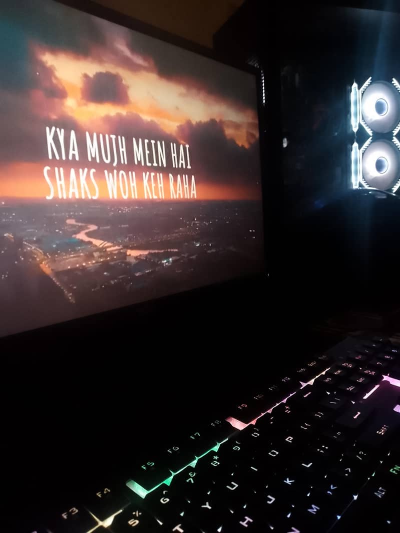 gaming computer setup  complete 4