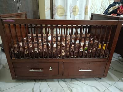 Wooden baby coat antique style