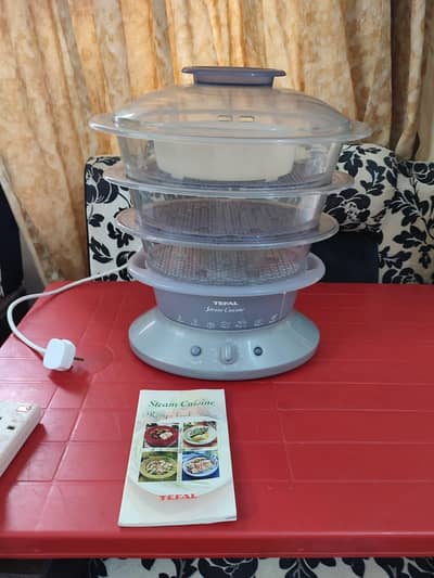 Tefal 3 Tier Electric Food Steamer / Steam Cooker