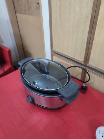Breville Italy 4 Litre Metal Bowl Slow Cooker / Multi Cooker