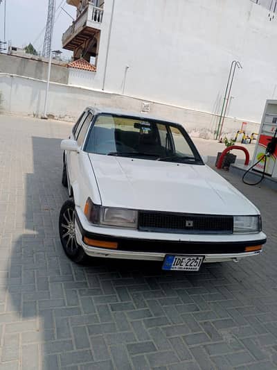 Toyota Corolla 86 1300 cc EFI exchange possible