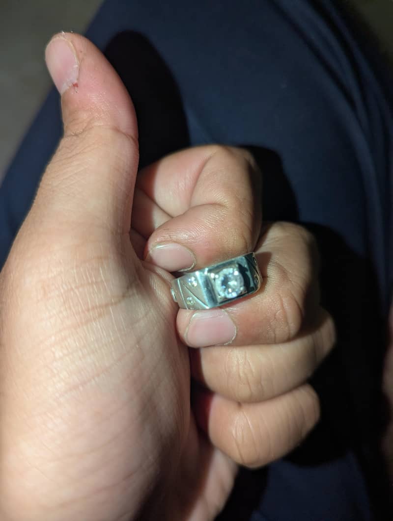 chaandi Ring adjustable size 0