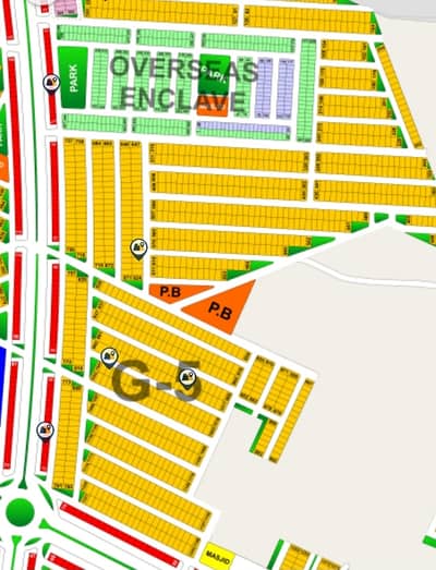 10 marla plot for sale in bahria orchard G5 block