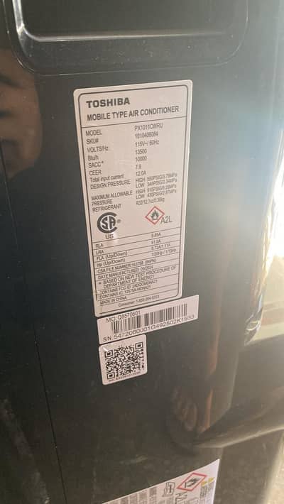 Portable ac very good condition 10/10