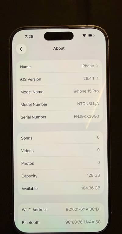 Apple iPhone 15 Pro
