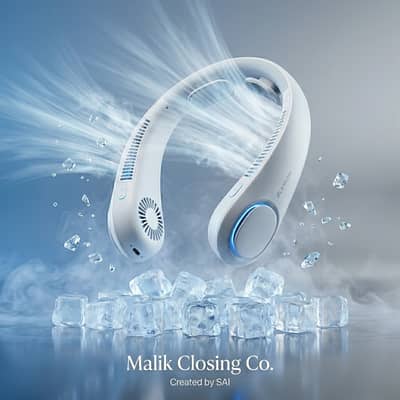 Hands-Free Neck Fan for Hot Weather