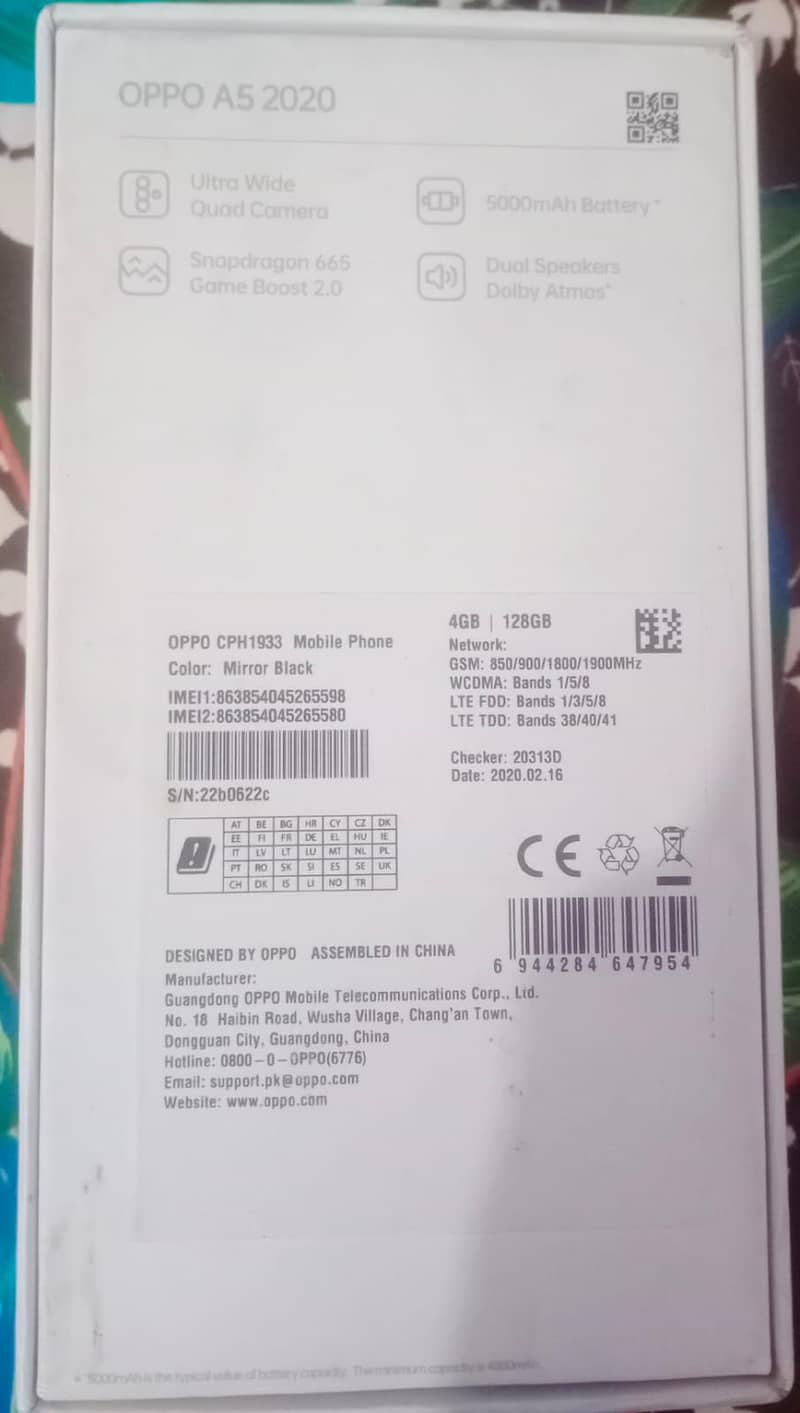 OPPO A5 3