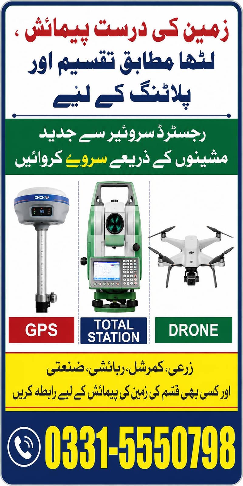 Practical Training Level GPS  Drone, Soil Test ، plotting 0