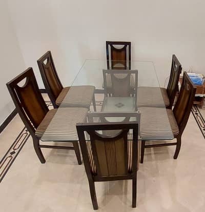 6 chairs dinning table set