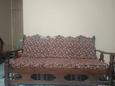 shesham wood sofa