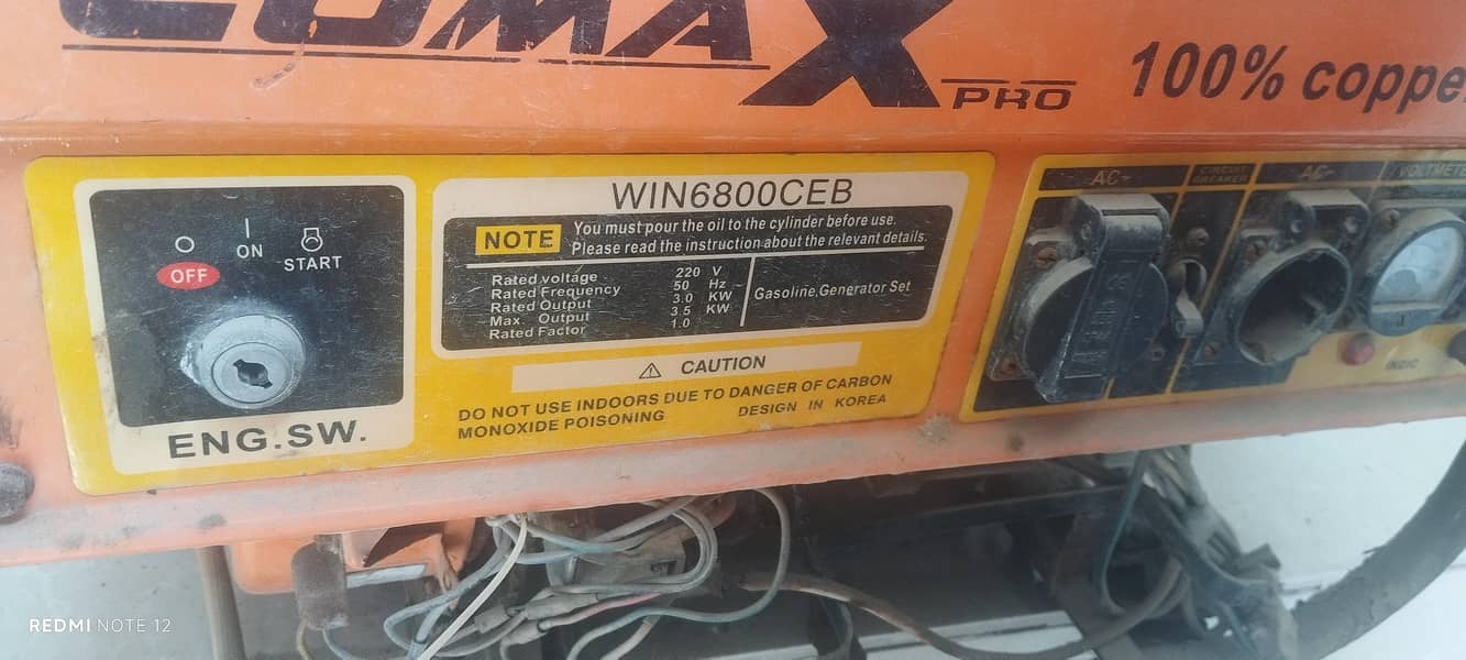 Comax 2.5kva 1