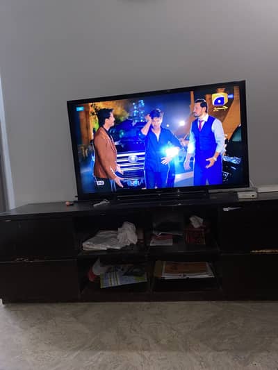TV console Table high quality wood