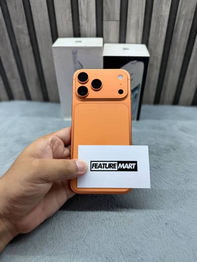 17 Pro Max JV | 256GB | 100% Health | Brand New Condition | Orange