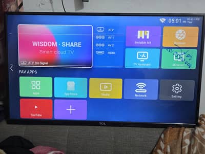 TCL 44 Inch LED TV - Best for Security System