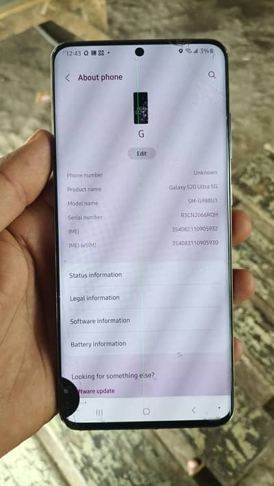 Samsung s20ultra