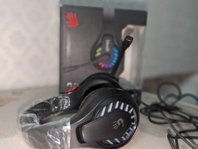 BLOODY G230 GAMING HEADSET _ VIRTUAL 7.1 SURROUND SOUND LIKE NEW CONDI