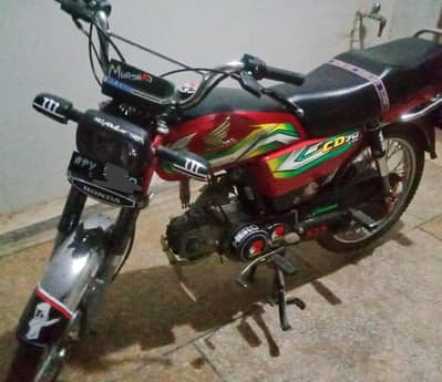 HONDA CD 70, 2022 model. Lush Condition for sale~03246746818