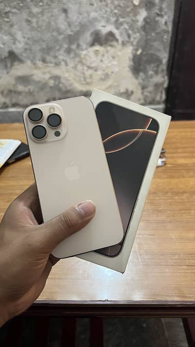 i phone 16 pro max with box