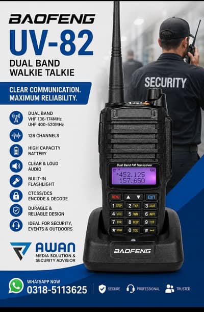 Walkie Talkie Baofeng UV-82 Walkitalki