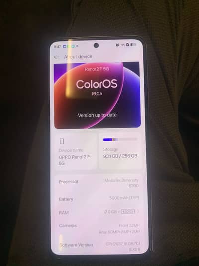 OPPO Reno12 F 5g