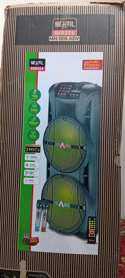 Audionic mehfil speaker 15*15 inches