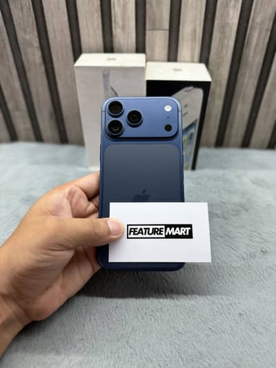 17 Pro Max JV | 256GB | 100% Health | Brand New Condition | Blue