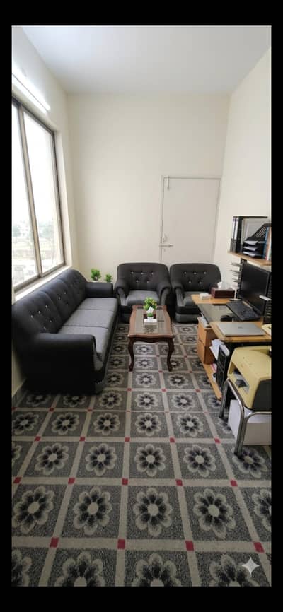 5 seater sofa set and computer table