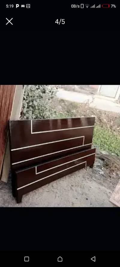 simple and dicent king size bed 0370/6317488  chock kumarawala