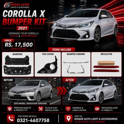 Toyota Corolla Facelift and Spare parts