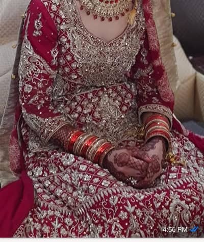 bride lahnga and pure maxi