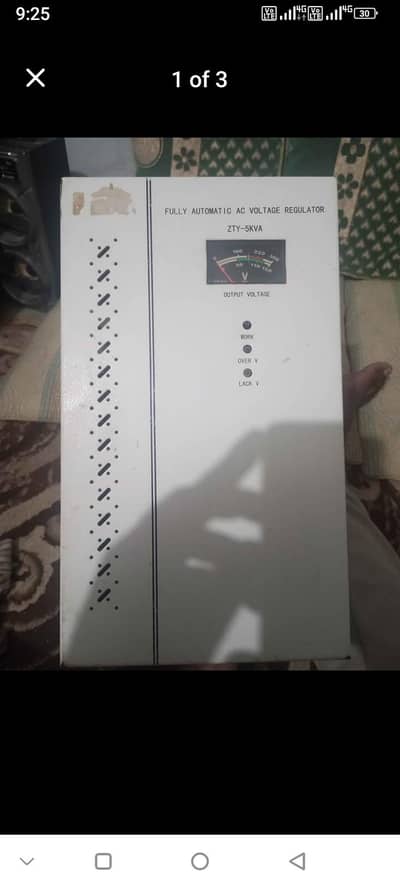 ZTY voltage controller 5KVA