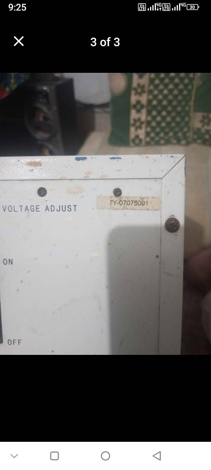 ZTY voltage controller 5KVA 2