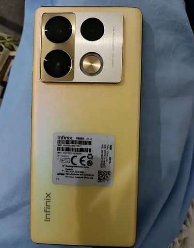 Infinix Note 40 Pro 8/256 PTA official approve hai location attock
