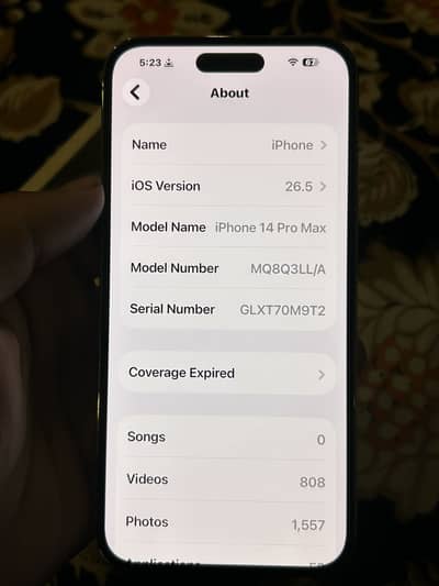 14 pro Max 128 GB