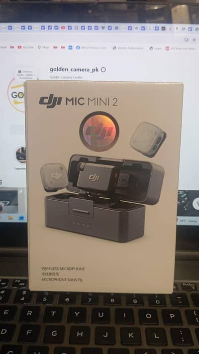 DJI Mic Mini 2 Wireless Microphone Kit – Brand New