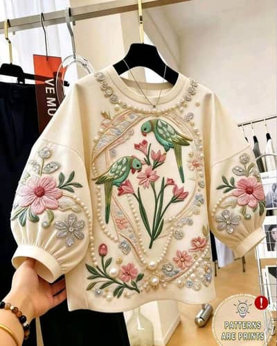 Fancy Embroidered Ready to Wear Kurti / Blouse for Women