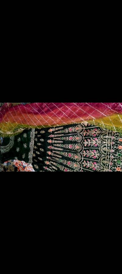 Mehndi Bridal Lehenga for Sale – Excellent Condition