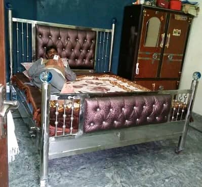 Pure Steel Bed for sale in nankana Sahib