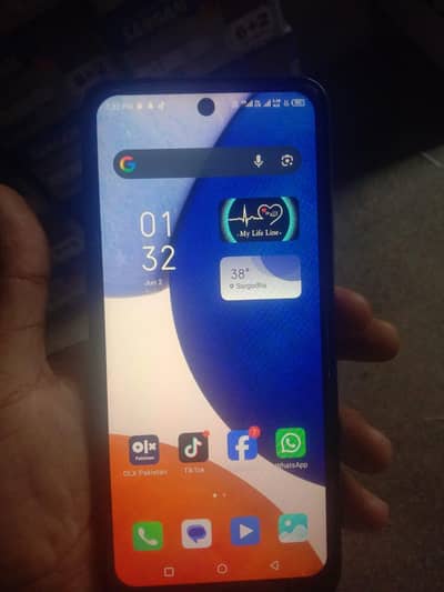 Infnix zero x new PTA approvd 8+5/128gb for sale & exchange possible.