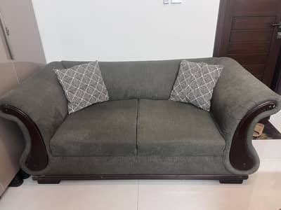 Grey 2 seater sofa, condition 10/10, only serious buyer contact